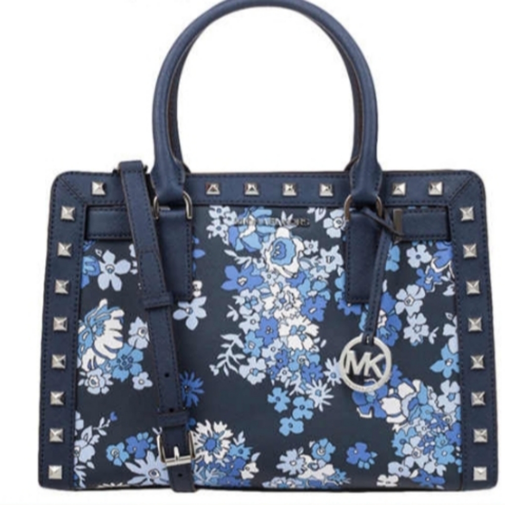 Michael Kors DILLON medium Satchel with matching Jet Set Wallet